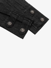 Military Napoleon Denim Jacket