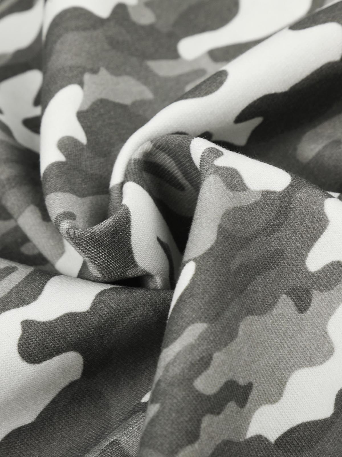 Camo Print Patchwork Set