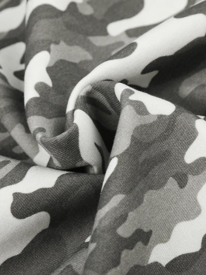 Camo Print Patchwork Set