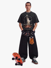 Liberty Statue Chrome Washed T-Shirt 