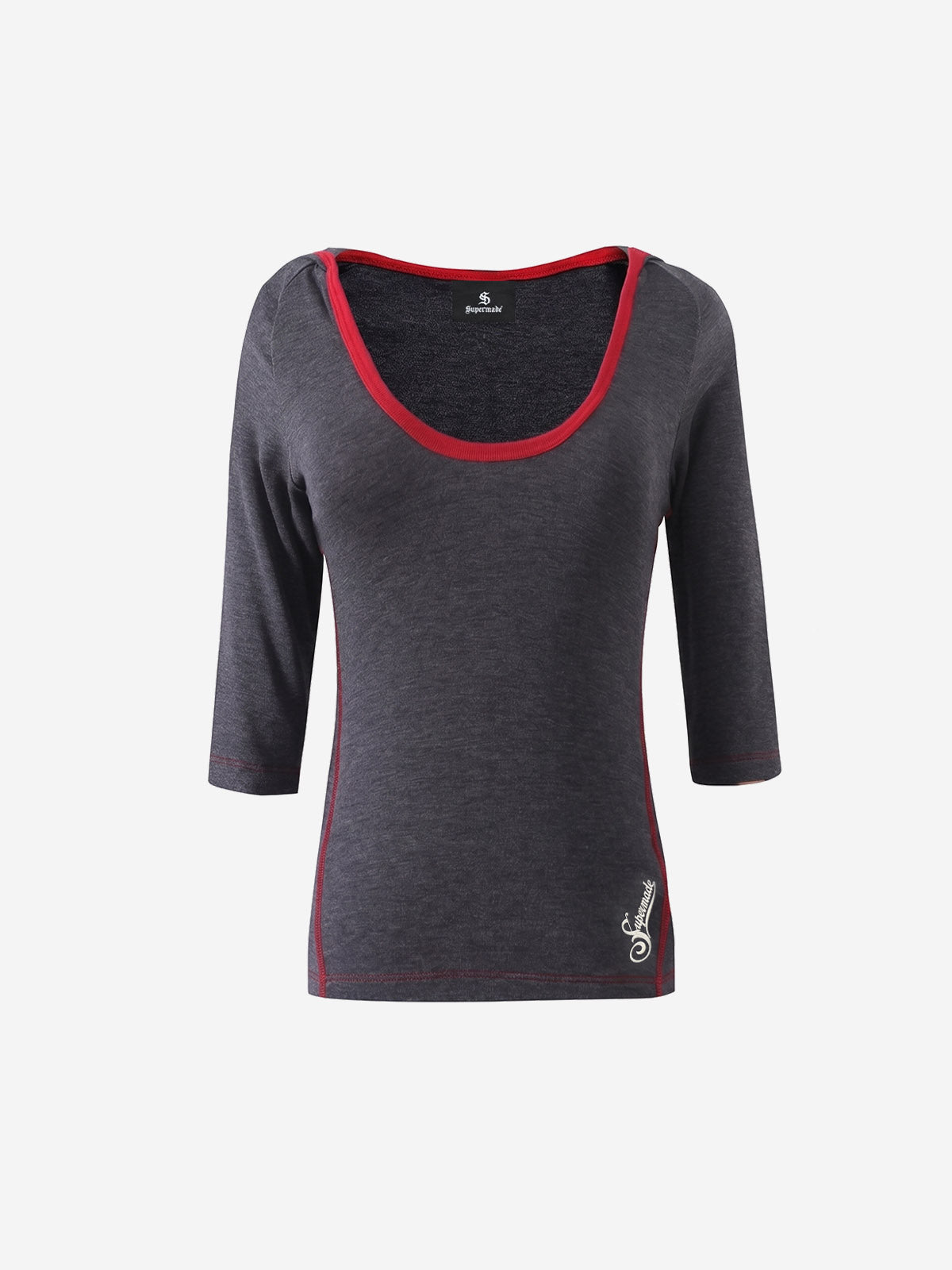 Color Block Hooded Tee