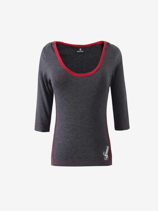 Kapuzenshirt mit Farbblockmuster