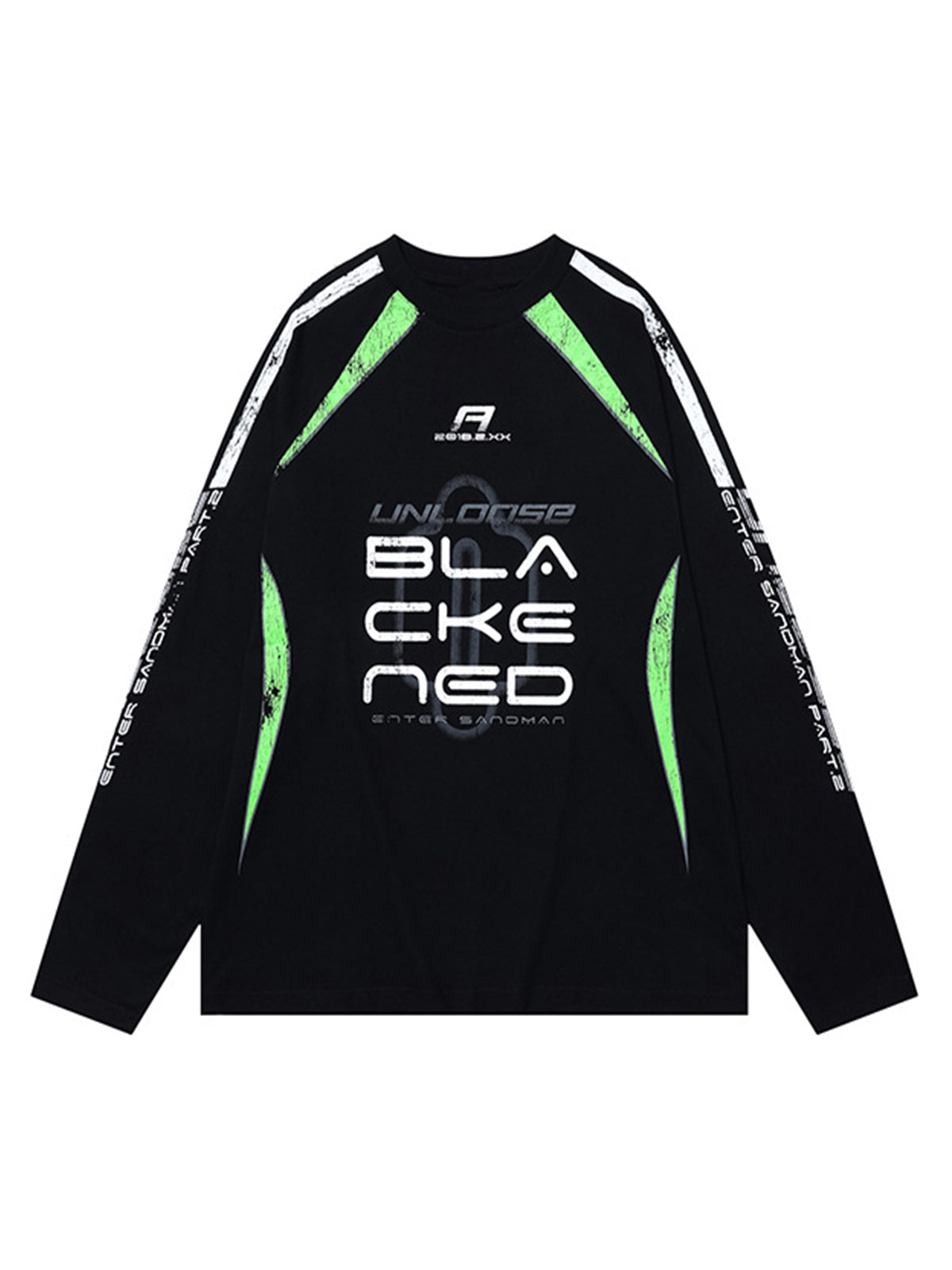 Retro Jersey  Oversized Long Sleeves T-Shirt