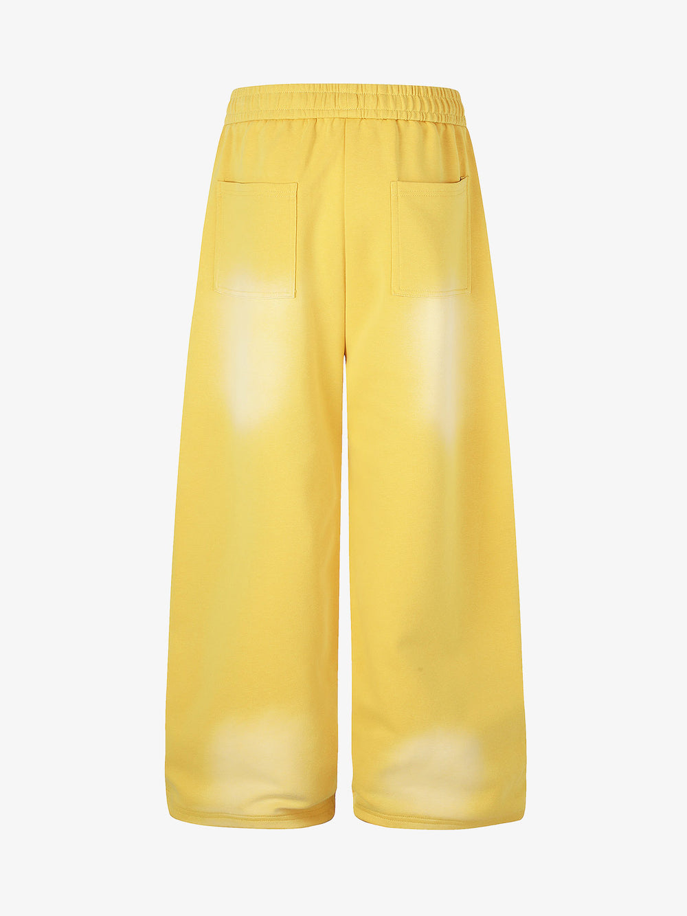 Washed Distressed Heat-Pressed Sweatpants