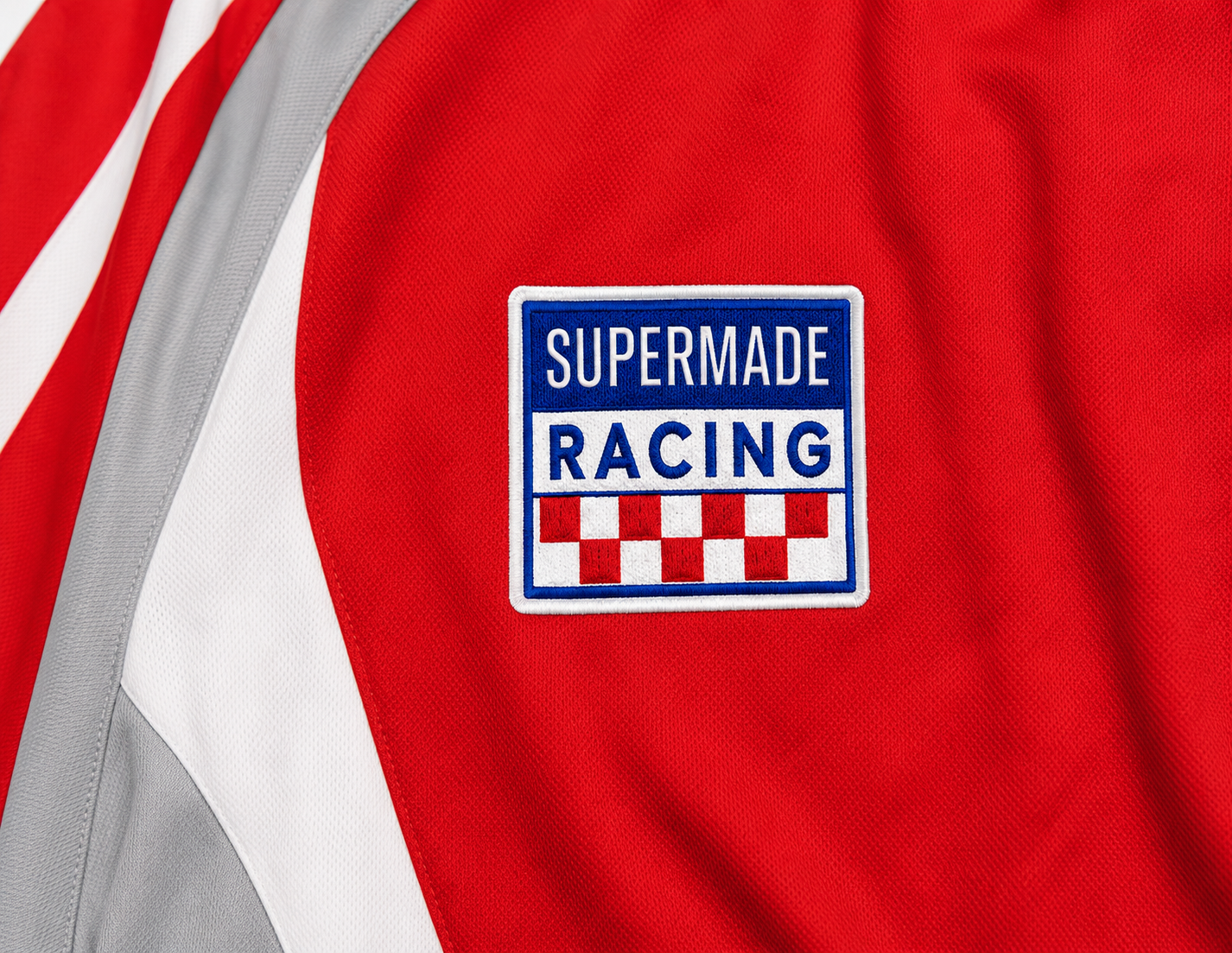 Racing Graphic Color Block Long Sleeve Tee