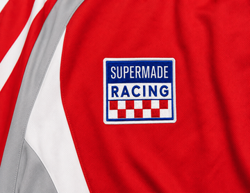 Racing Graphic Color Block Long Sleeve Tee