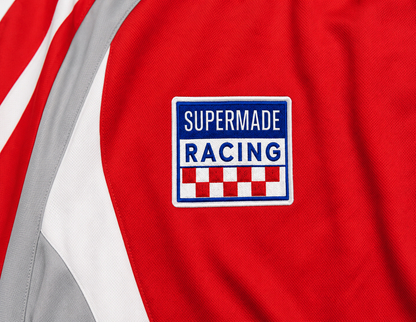 Racing Graphic Color Block Long Sleeve Tee