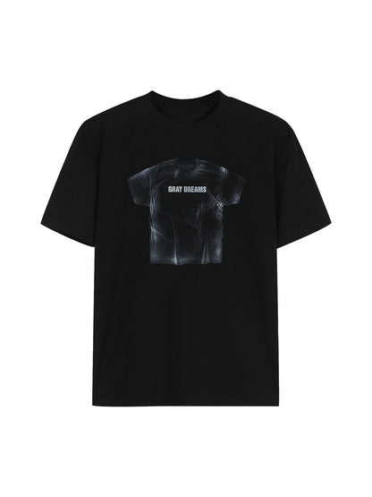 Street Retro Art Pattern Printed T-Shirt 