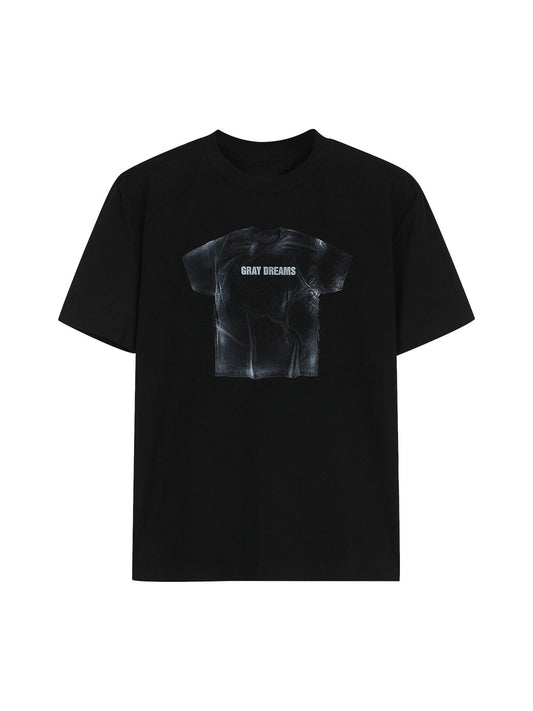 Street Retro Art Pattern Printed T-Shirt 