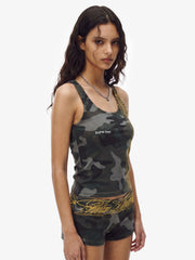 Y2K Camo Graffiti Tank Set 