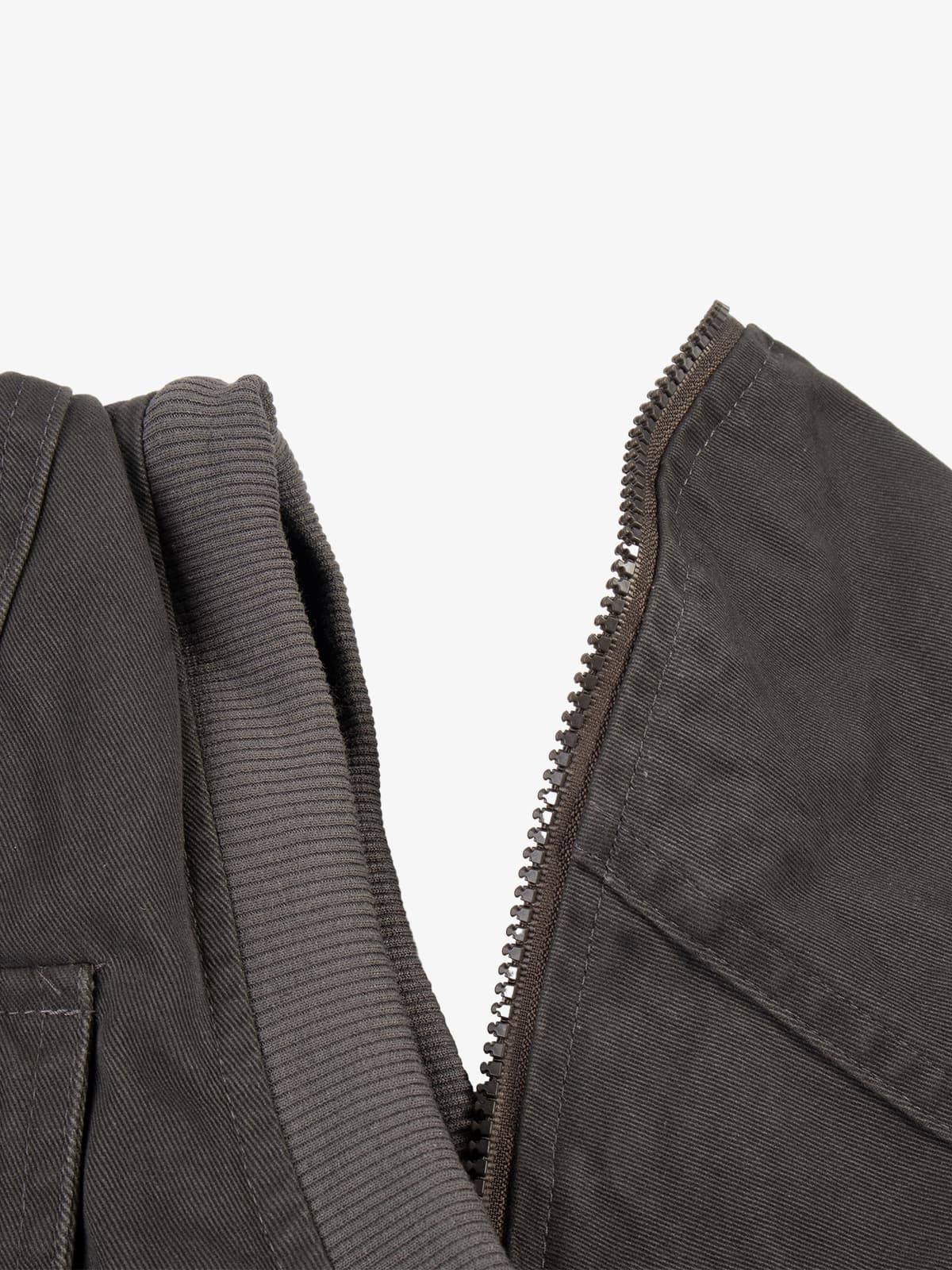 Heavyweight Multi-Pocket Workwear Vest Jacket