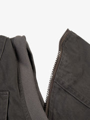 Heavyweight Multi-Pocket Workwear Vest Jacket