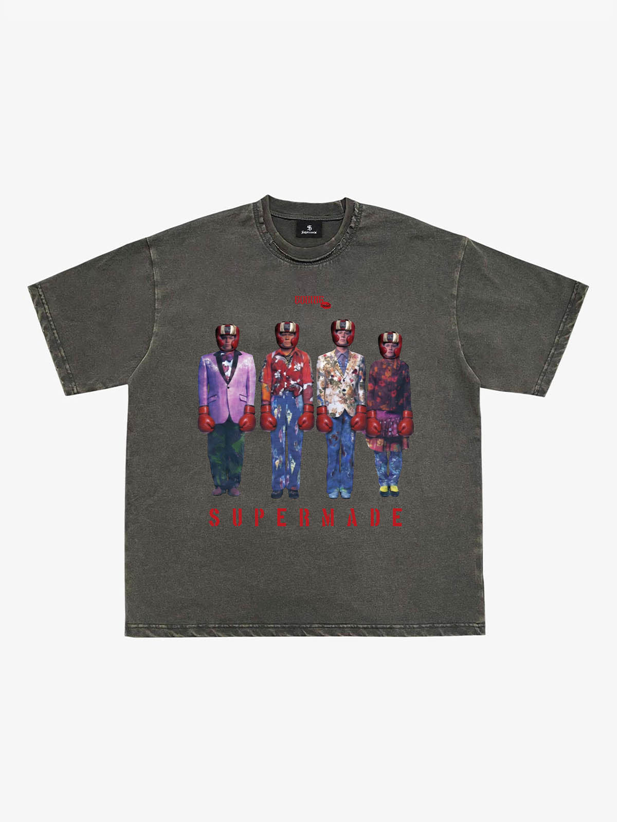 Camiseta gráfica de boxeo vintage