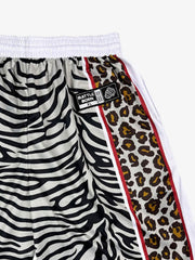 Mixed Animal Print Soccer Shorts 