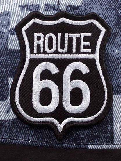 Casquette Snapback brodée Route 66