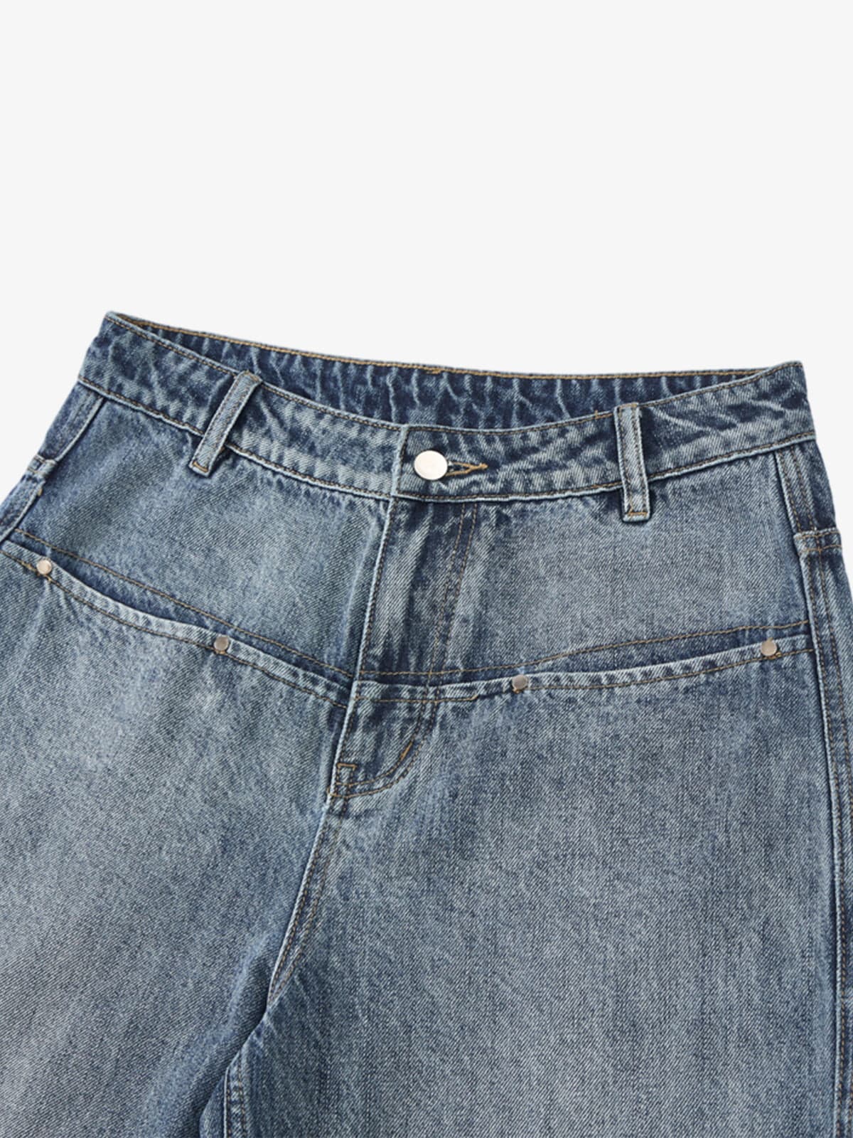 High-Waisted Wide-Leg Jeans for Women - Stylish and Comfortable Denim Trousers 