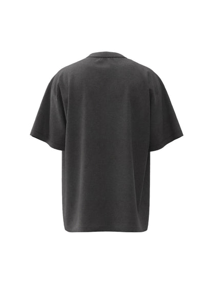 Distressed Skull Cross Graphic T-Shirt 