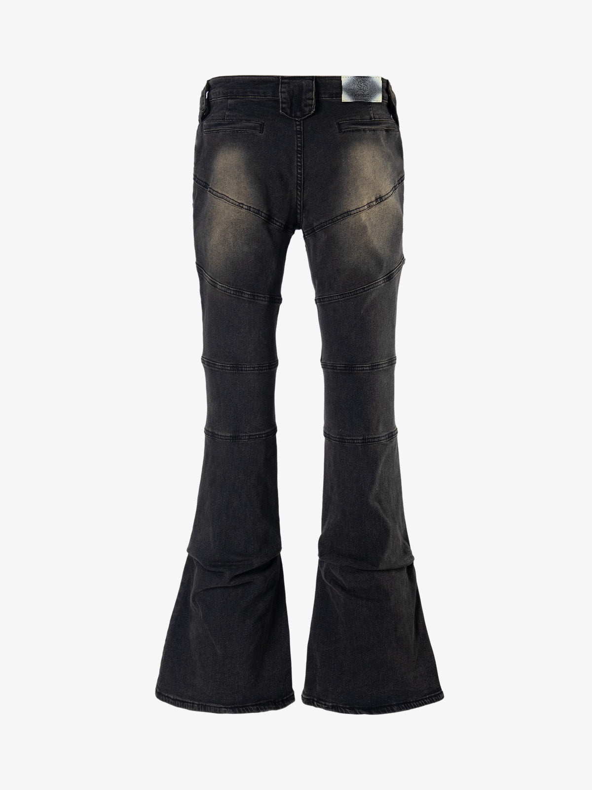 Multi-Pocket Low Rise Bootcut Jeans
