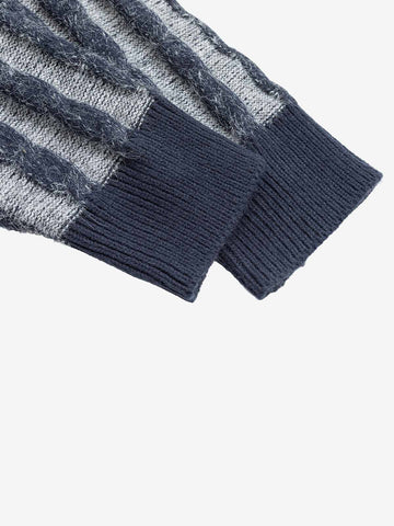 Striped Knit Sweater