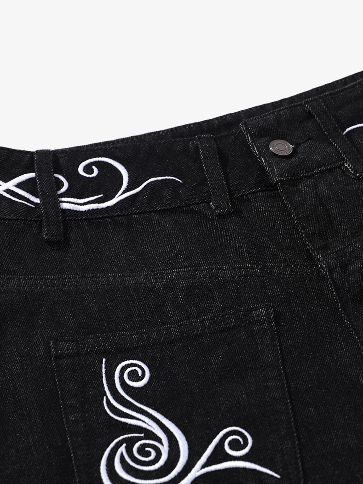 High-Waisted Wide-Leg Cargo Pants with Unique Pocket Design 