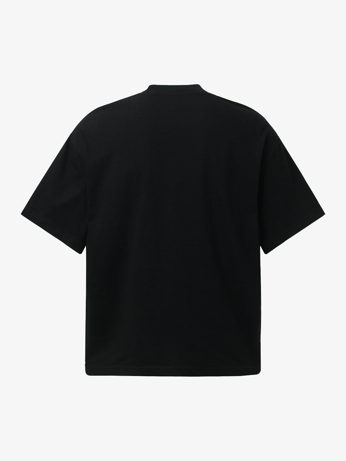 Cotton Oversized Graphic T-Shirt with Vintage Print and Patch Design 