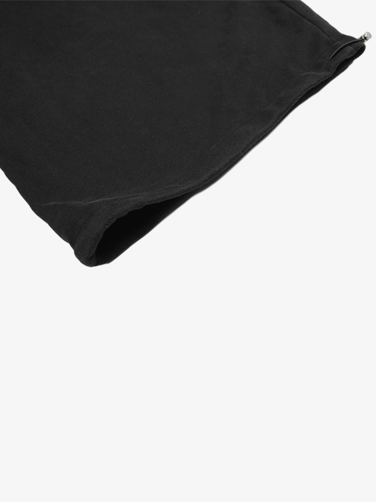 Washed Logo Graphic Elastic-Hem Pants