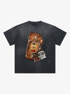 Vintage Baroque Angel Collage Graphic T-Shirt 