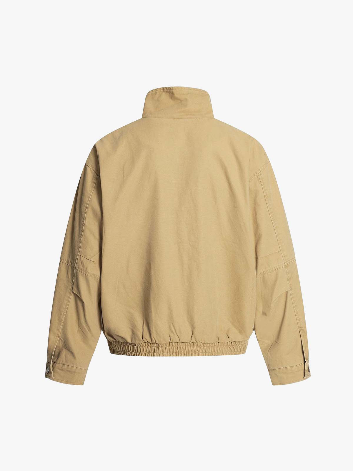 Utility Pocket Detail Snap Button Jacket