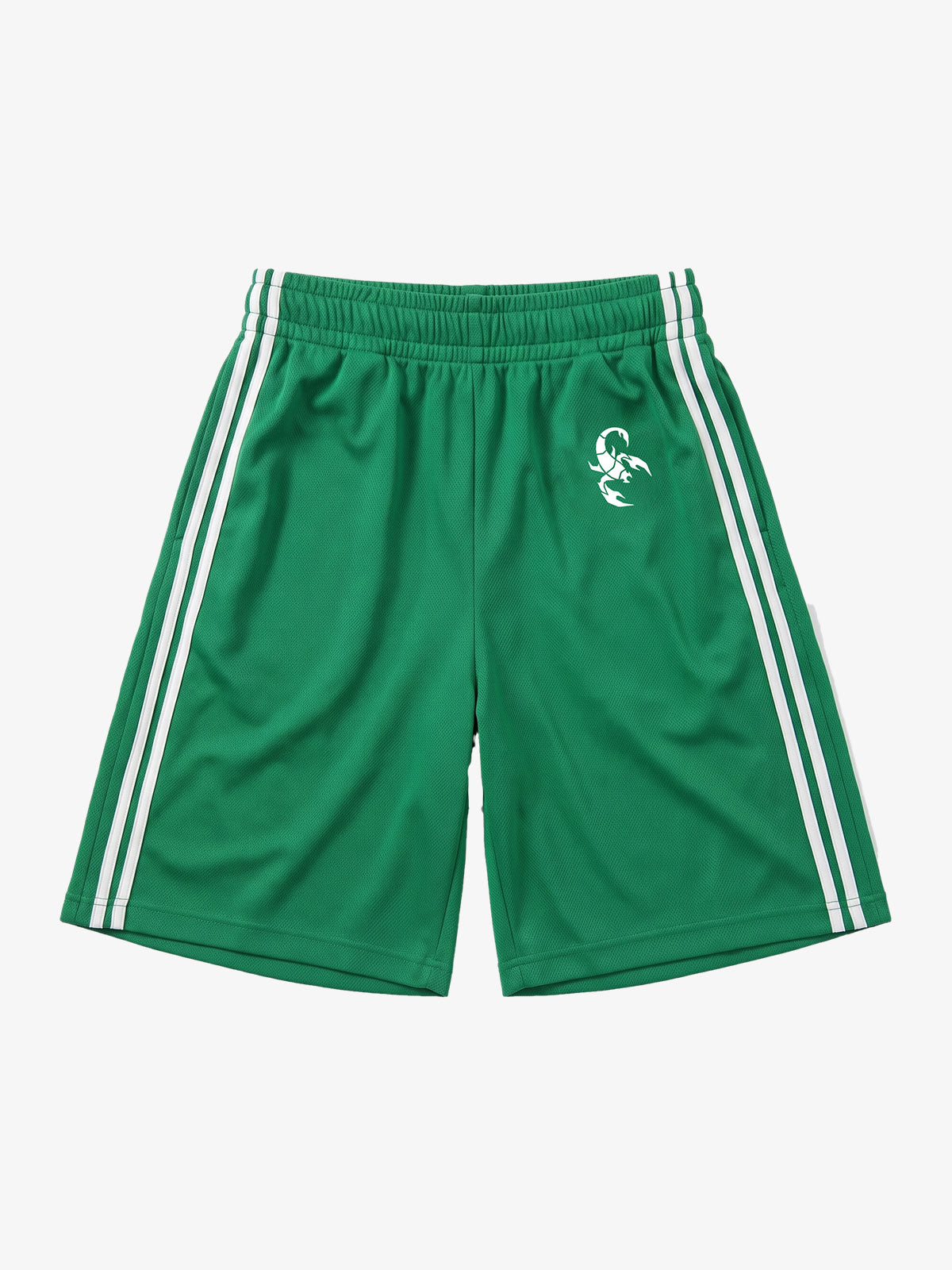 Striped Print Five-Point Casual Shorts