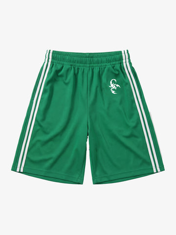 Striped Print Five-Point Casual Shorts