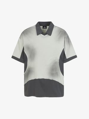 Polo tie-dye déstructuré