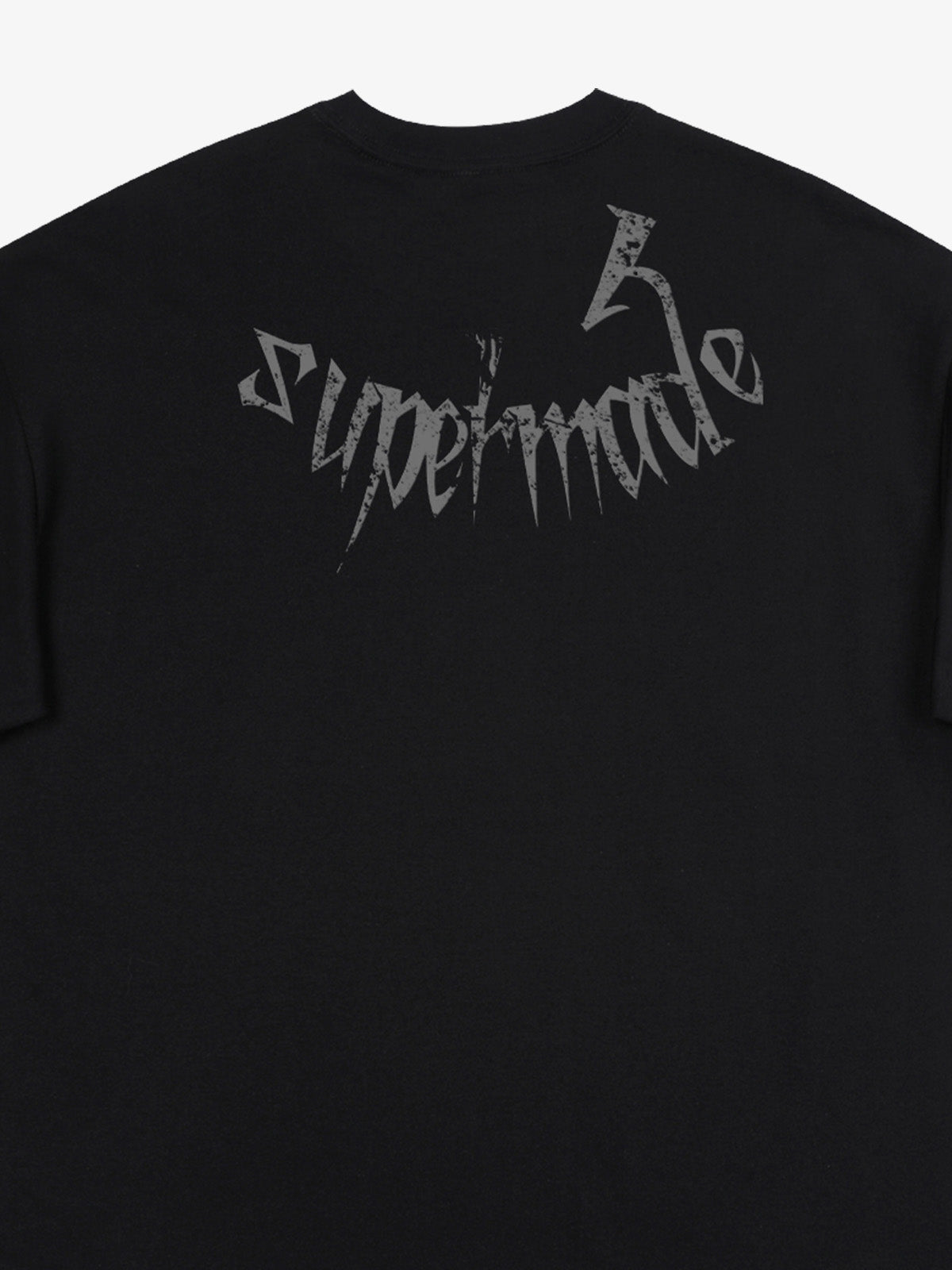 THE SUPERMADE TRENDY STREET OLD-FASHIONER SKULL PRINT T-SHIRT 