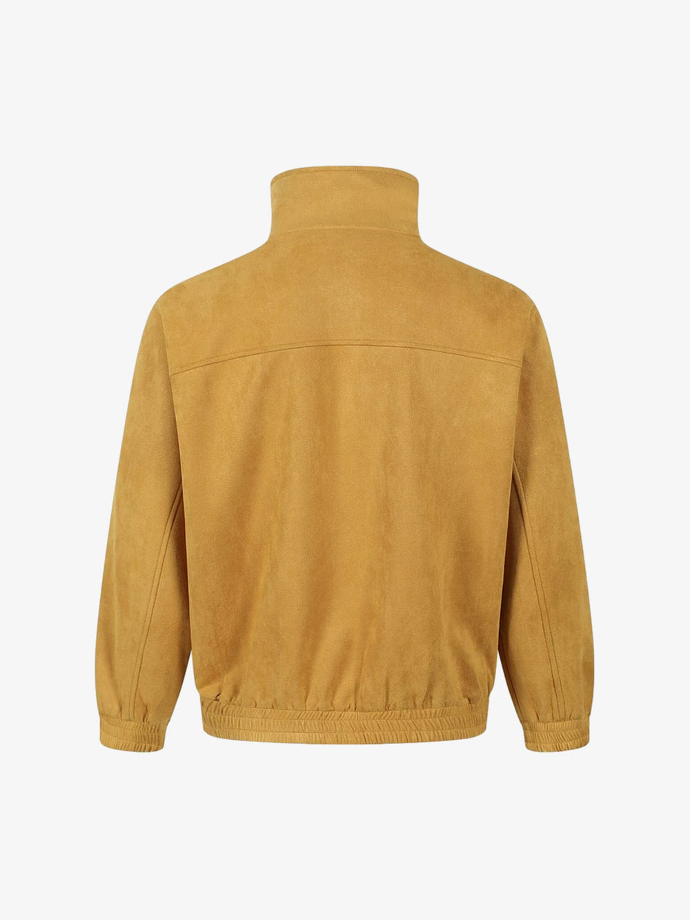 Three-Stripe Patchwork Button-Up Jacket