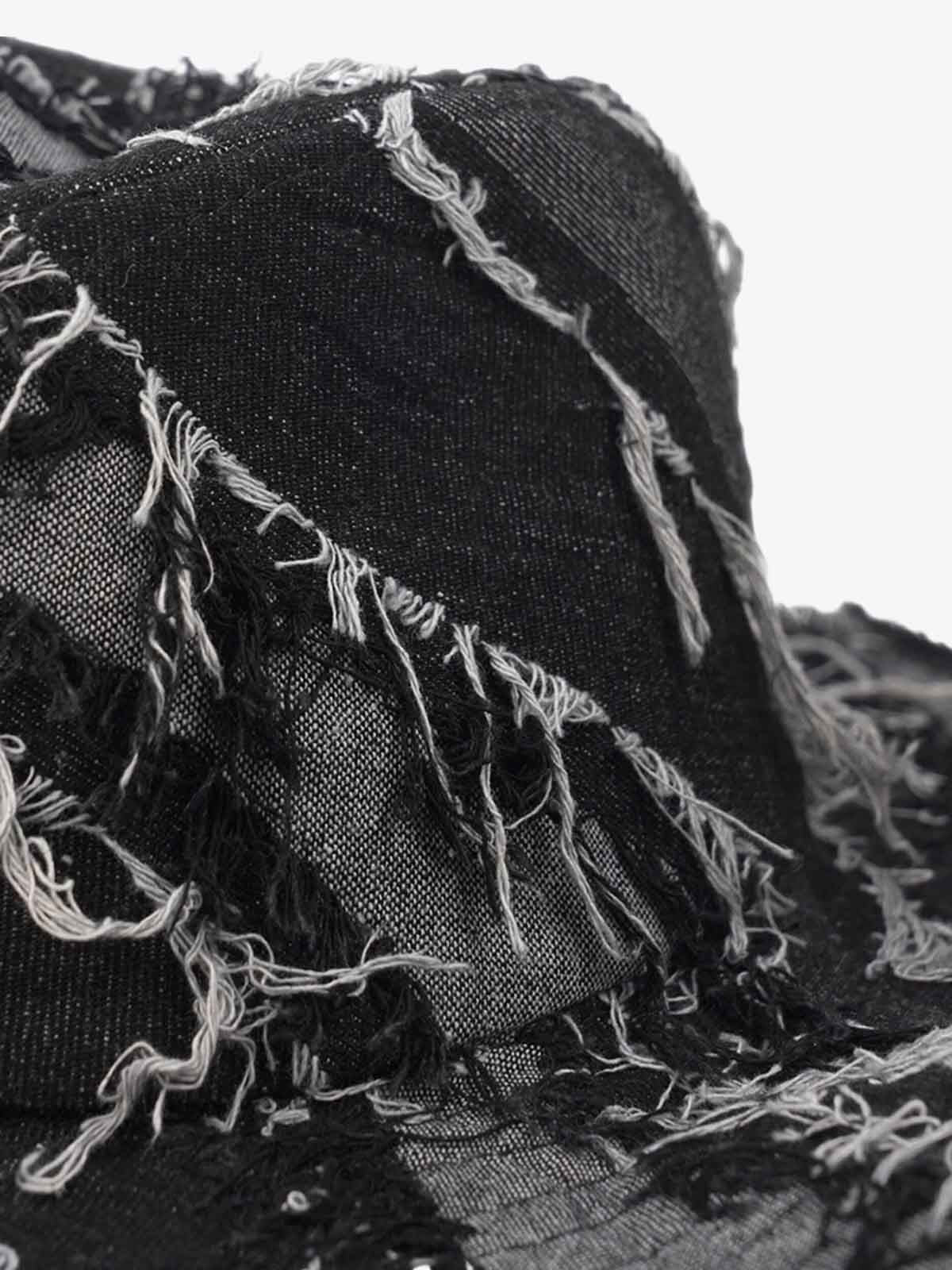 Distressed Patchwork Cowboy Hat 