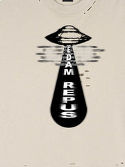 Maglietta corta con grafica UFO
