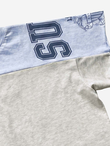 Color-Block Rock Graphic Tee