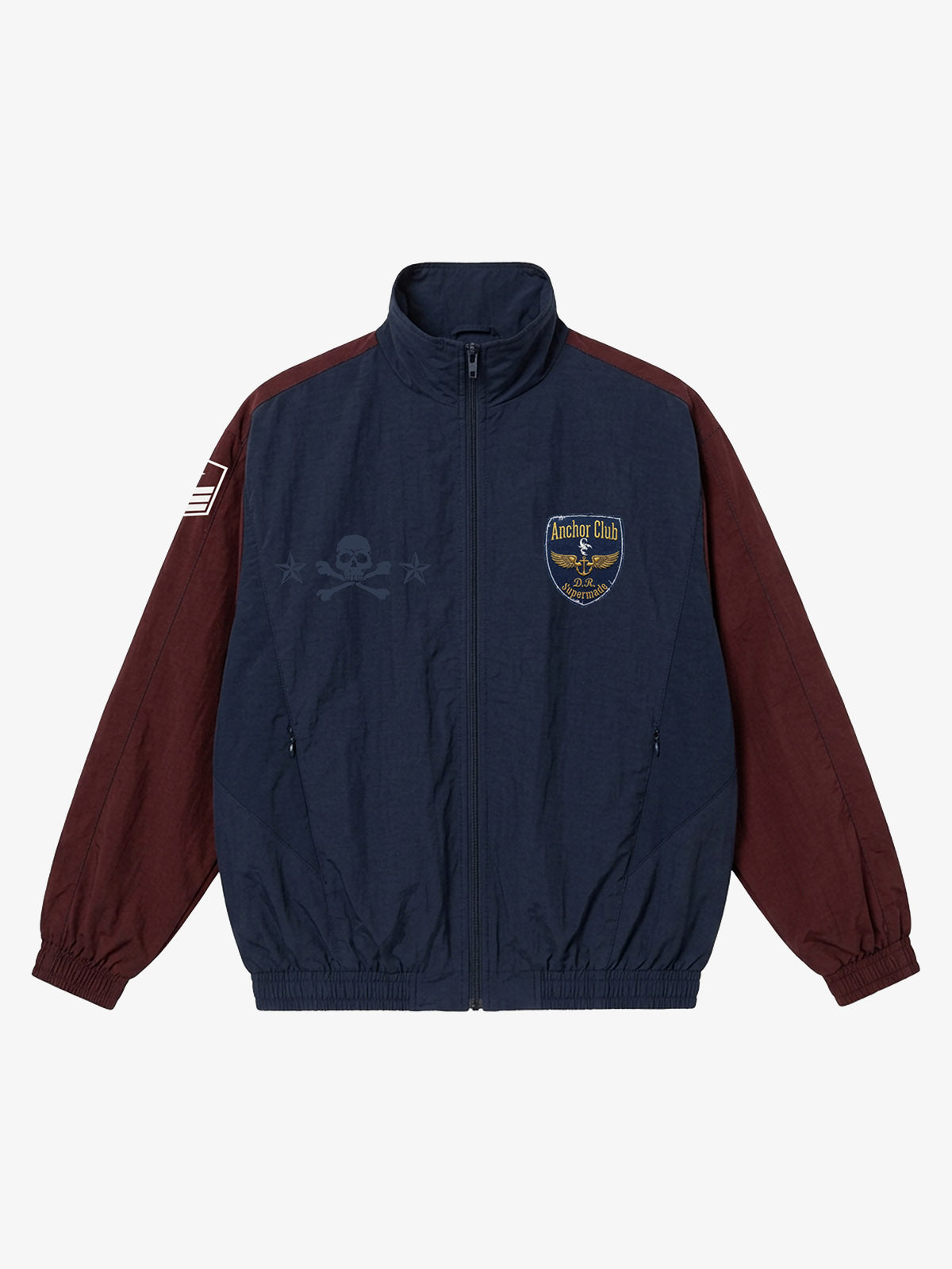 Crest Color Block Track Jacket & Pants Set
