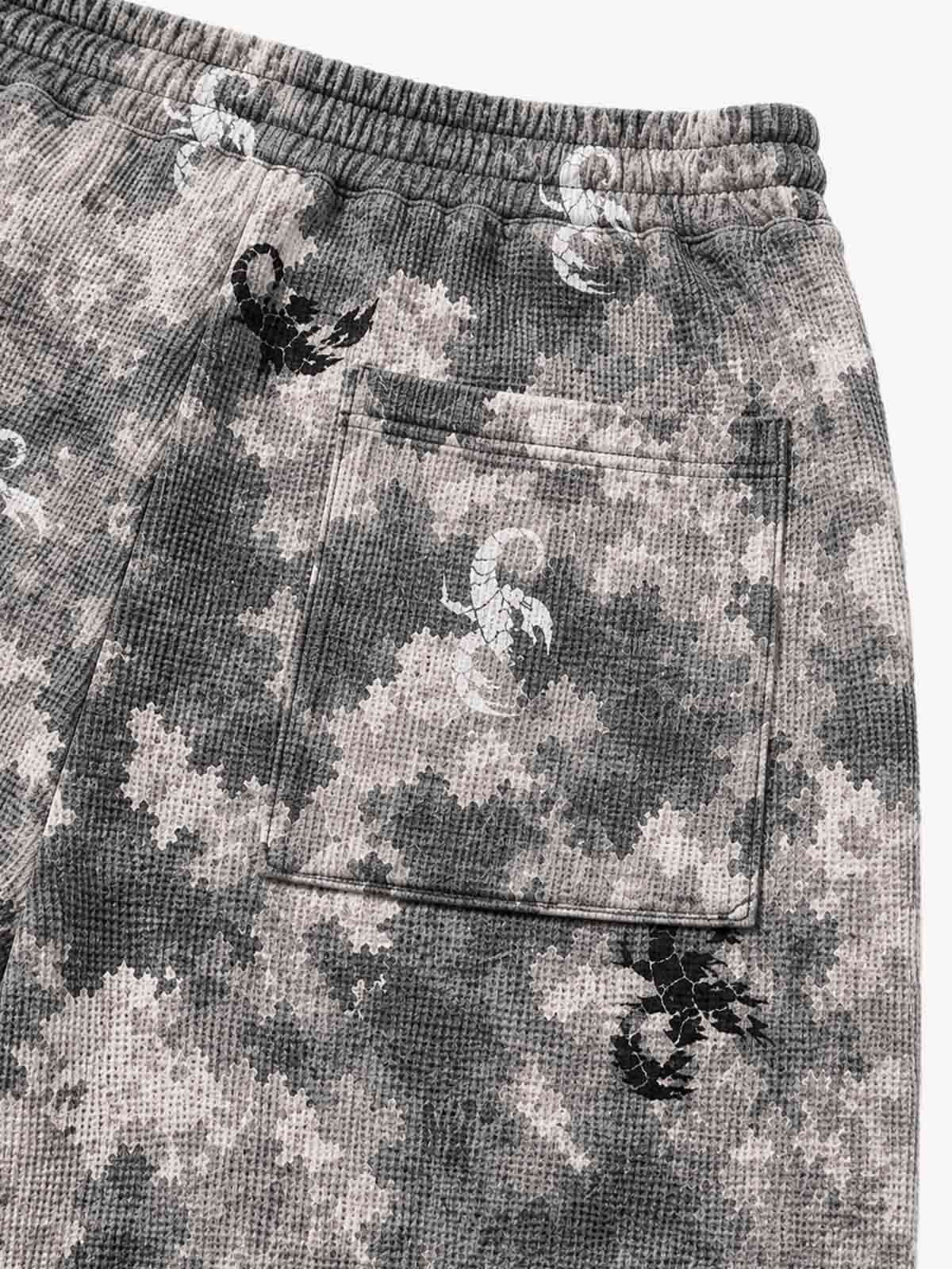 Racing Scorpion Camo Straight-Leg Sweatpants