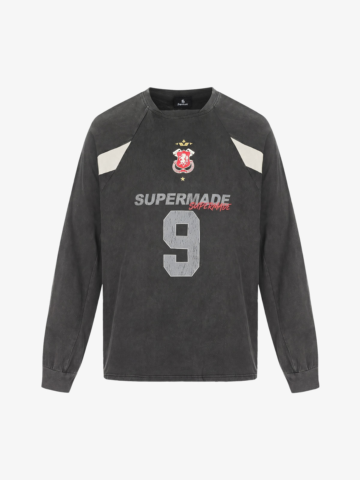 Digital Graphic Deconstructed Patchwork Long Sleeve Tee