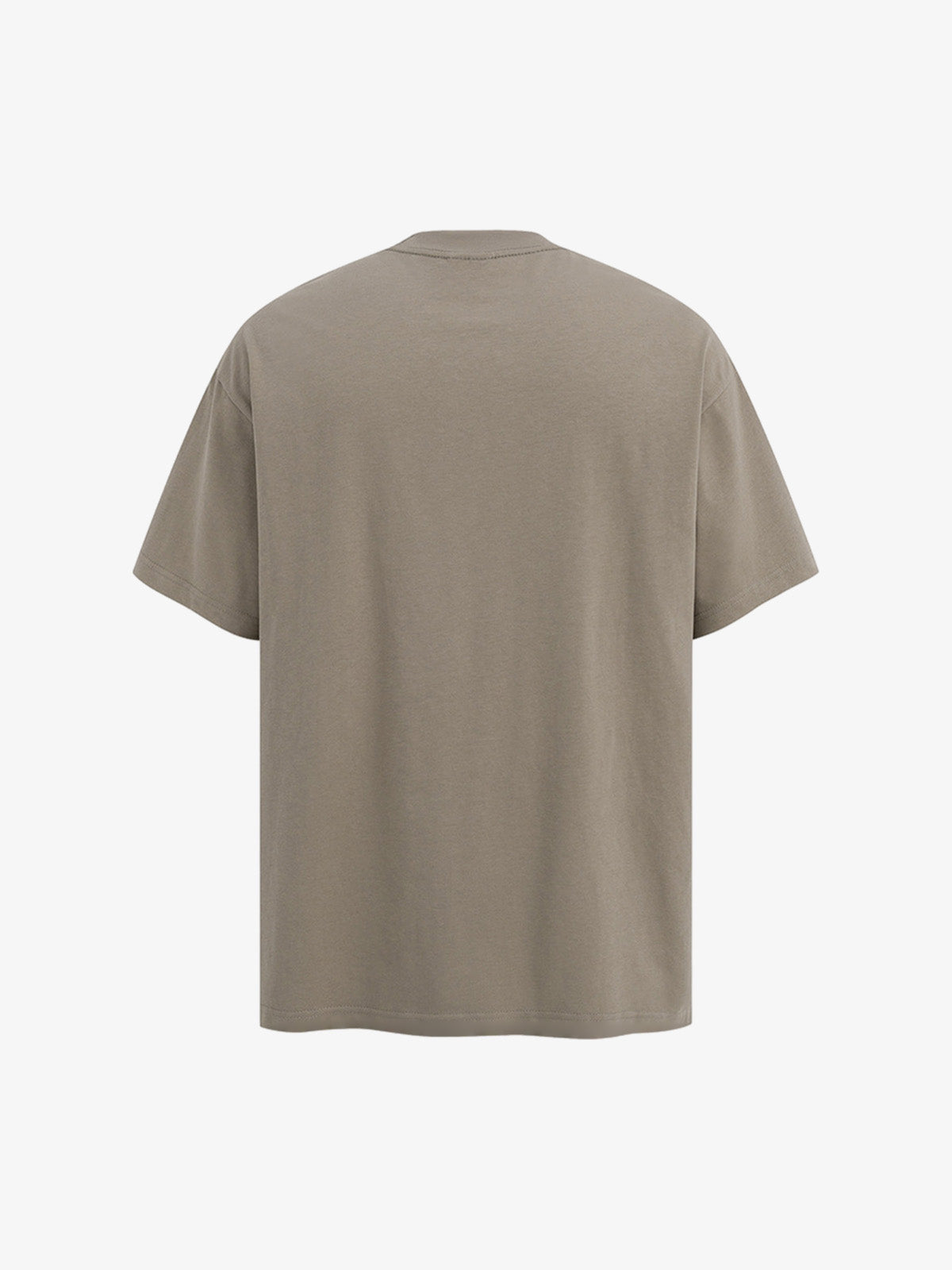 Street Retro Classic Flowing Letter Print T-shirt 