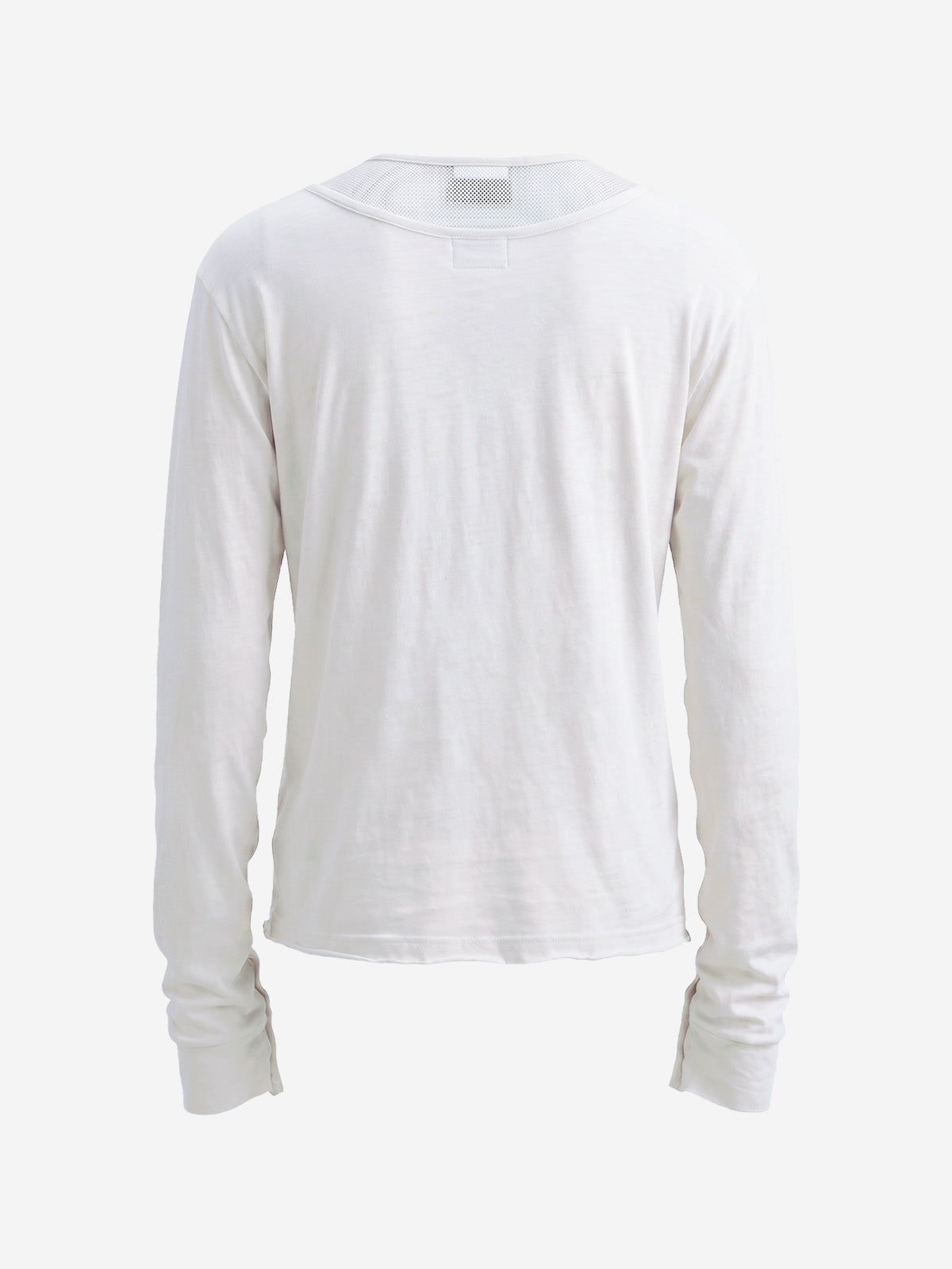 Patchwork Embroidered Long Sleeve Tee