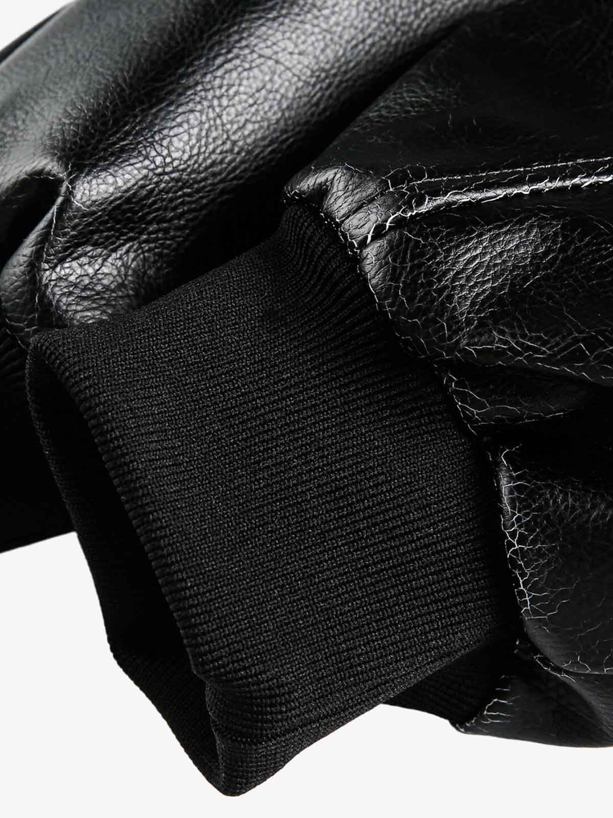 Stylish Black Bomber Jacket with Sleek Design for Modern Fashionistas 