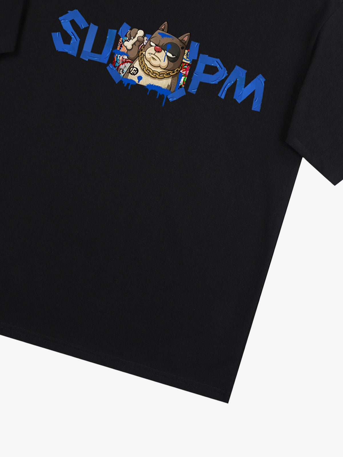 SUPM Graffiti Tape Graphic T-shirt 