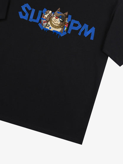 SUPM Graffiti Tape Graphic T-shirt 
