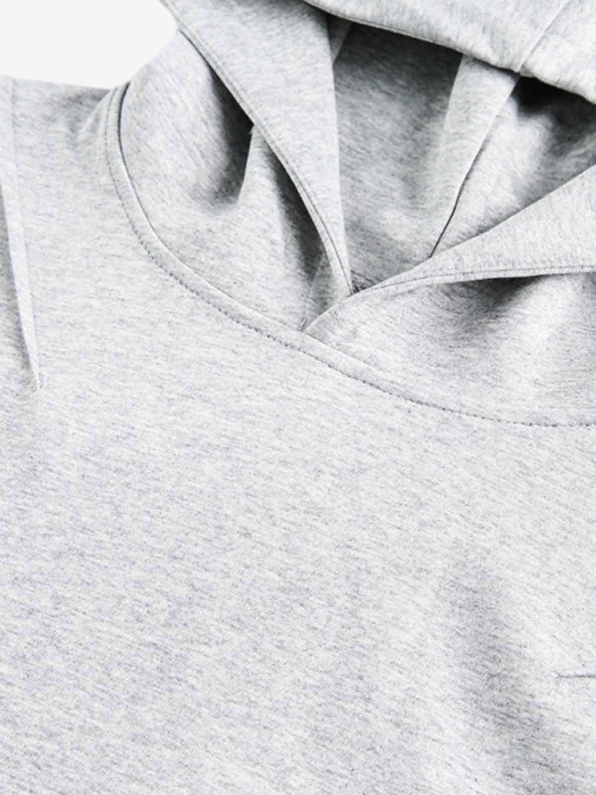 Clean Cut Asymmetric Seam Hoodie