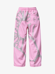 Spiderweb Graphic Full-Zip Hoodie & Sweatpants Set
