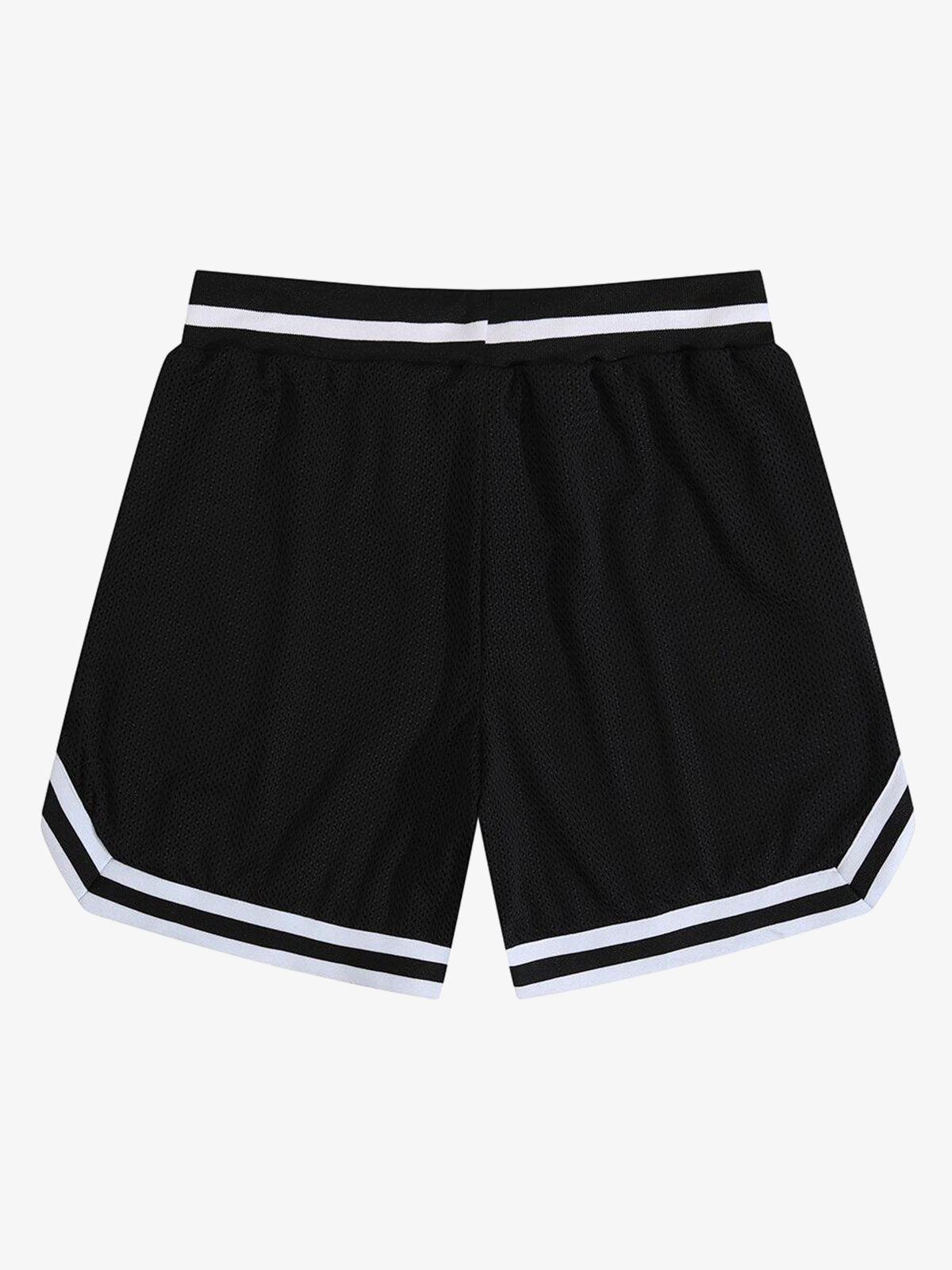 Retro-Basketballshorts aus Mesh mit Kordelzug