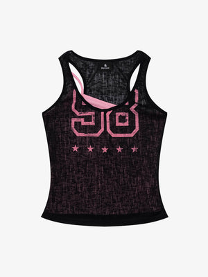 Layered Sporty Mesh Tank Top