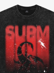 Washed Scorpion Spray Graphic T-Shirt 