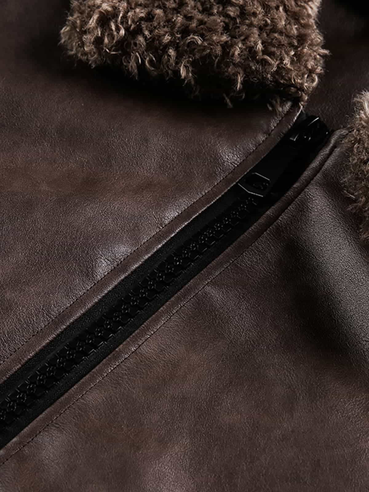 Stylish Faux Fur Trimmed Jacket for Winter Warmth and Fashion 